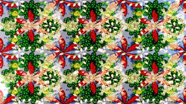 Suluboya çizim kalıbı. Dekorasyon ve tasarım için güzel bir desen. Moda baskısı. Çiçeğin suluboya çizimlerinin mükemmel deseni. Eski model. Raster illüstrasyonu.