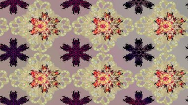 Çiçek desenli eskiz. Gömlek baskısı için çiçek boyası. Çiçekler bej ve gri renklerde.