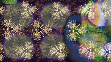 Raster illüstrasyonu. El yapımı çiçek ve bitki koleksiyonu. Eskiz tarzı renklerde. Raster illüstrasyonu. Şirin karalamalı çiçek deseni çiz..