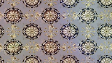 Küçük çiçekte hoş bir çiçek deseni var. Çiçeksel elementlerle süslenmiş zarif raster dokusu. Parlak çiçekli renkler üzerine soyut çizim deseni.