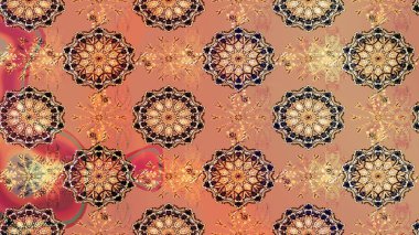 Düz Çiçek Elementleri Tasarımı. Renkli çiçekler. Renkli Bahar Teması eskiz kalıbı. Raster illüstrasyonunda çiçek deseni çizimi.