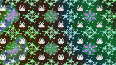 Zentangle soyut çiçekleri. Karalama çiçeği. Raster illüstrasyonu. Düz Çiçek Elementleri Tasarımı. Renkli Bahar Teması eskiz kalıbı. Şirin kumaş deseni.