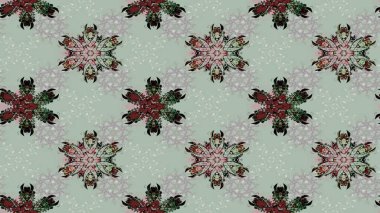 Paisley el çizimi elementler. Ev dekoru. Fantezi çiçekli eskiz deseni, doğal duvar kağıdı, çiçek desenli kıvrımlı illüstrasyon.