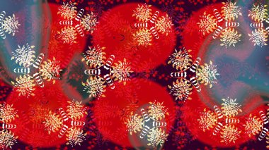 Güzel suluboya yaz çiçekleri deseni..