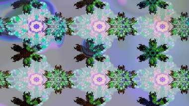 Düz Çiçek Elementleri Tasarımı. Renkli Bahar Teması eskiz kalıbı. Çiçekli çizim şekli. Renkli çiçekler.