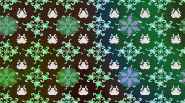 Modern gösterişli arka plan duvar kağıdı illüstrasyonları, klasik çizgiler, desenli desenli çiçekler, çiçekli süsler. Çiçekli el çizimi çizimi deseni.