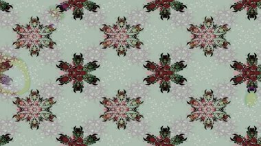 Dekorasyon ve tasarım için güzel bir desen. Suluboya çizim kalıbı. Çiçeğin suluboya çizimlerinin mükemmel deseni. Raster illüstrasyonu. Eski model. Moda yazdırma.