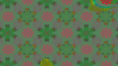 El çizimi Raster çizimi. Parlak elementlerin. Çizim çiçek deseni duvar kağıdı, web sitesi arkaplanı, paket kağıdı, davetiye, broşür, pankart veya web sitesi için kullanılabilir.