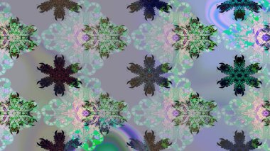 Raster hisseleri. Suluboya, elle çizilmiş. Eskiz arkaplan modeli. Çiçekler gri ve mavi üzerine.