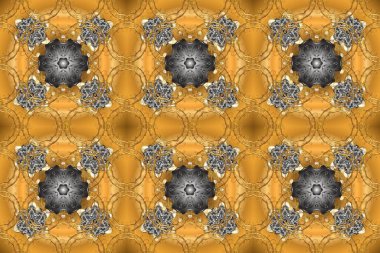 Doğulu stili, altın elementli sarı, kahverengi ve gri renklerde altın desenli arabesk yapar. Raster altın desen. Kusursuz kıvırcık saçlar..