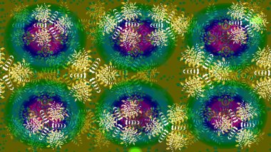 Küçük çiçekteki sevimli çiçek deseni. Renkli çiçekler.