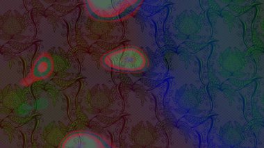 Renkli çiçekler. Düz Çiçek Elementleri Tasarımı. Renkli Bahar Teması eskiz kalıbı. Çiçekli çiçek deseni, suluboya. Raster illüstrasyonu.