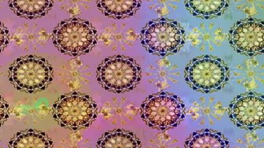 Renkli elementlerle hareket arkaplanı. 