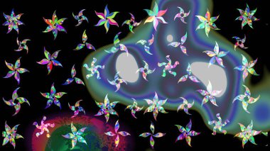 Kızılderili desenli desenli desenli şal deseni. Etnik Mandala süsü. Raster Henna dövme stili. Tekstil, tebrik kartı, boyama kitabı, telefon kılıfı baskısı için kullanılabilir.