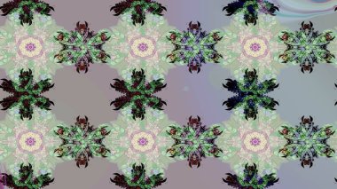 Farklı kar taneleri toplayıcısı, tarafsız ve gri renklerde kış elementleri. Raster Noel soyut renkli arkaplan ve tatlı kar tanesi.