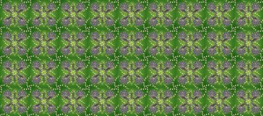 Kusursuz klasik raster yeşili, gri, nötr ve altın desenli. Geleneksel oryantasyon süsü. Klasik vintage arkaplan.