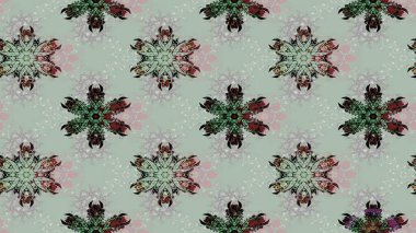 Kar taneli gri ve siyah renkler. Raster Noel soyut renkli arka plan ve tatlı kar tanesi. Raster illüstrasyonu.