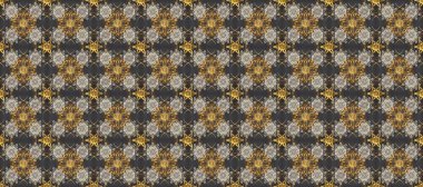 Kış kar dokusu duvar kağıdı. Gri, kahverengi ve bej renkli altın kar taneleri. Sembol bayramı, yeni yıl kutlamaları, altın desenler. Noel altın kar taneleri kusursuz desen.