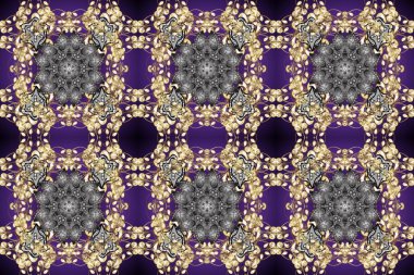 Raster resim. Kış. Kış sembolü. Renkli arka plan üzerinde izole suluboya kar taneleri.