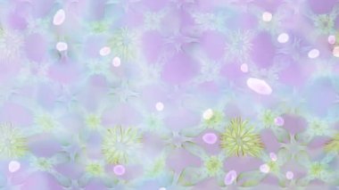 Renkli unsurlarla hareketli arka plan görüntüleri. Çiçekler. Eski model. Bayrak tarzı. Video kaydı. Şablon. Döngü. Kusursuz..