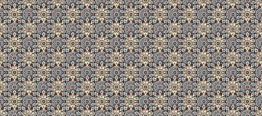 Çiçekler suluboya tarzında gri, siyah ve beyaz renklerde. Raster illüstrasyonunda kusursuz çiçek deseni.