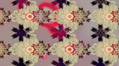 Kar Tanesi Simgesi. Raster illüstrasyonu. Kar tanesi gri ve bej renklerde izole edilmiş. Raster illüstrasyonu.