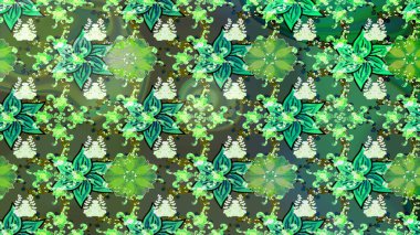 Çiçek deseni. Raster güzel kumaş deseni çiziyor. Renkli Bahar Teması eskiz kalıbı. Düz Çiçek Elementleri Tasarımı.