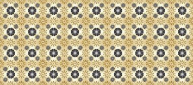 Barok tarzında kusursuz bir doğulu süsü. Bej ve nötr renklerde altın elementlerle geleneksel klasik altın raster deseni.