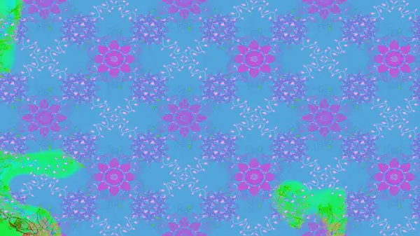 Küçük çiçekteki sevimli çiçek deseni. Raster illüstrasyonu. Tony 'nin kumaş kalıbını çiz. Modaya uygun kumaş deseni.