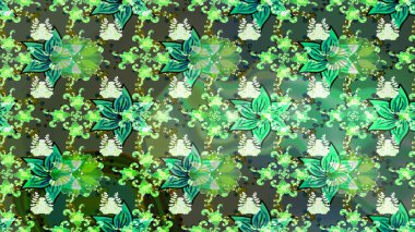 Raster resim. Arka plan üzerinde izole soyut kar taneleri ile düz tasarım. Kar tanesi süs desen. Kar taneleri arka plan. Snowflakes desen.