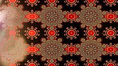 Çiçek desenli eskiz. Siyah, bej ve kahverengi renkli çiçekler. Renkli Bahar Teması eskiz kalıbı. Düz Çiçek Elementleri Tasarım Raster illüstrasyonu.