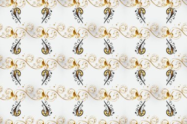 Raster illustration. Christmas festive background. Christmas snowflake of decoration on snow.
