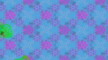 Son moda kar taneleri ve elementler onun kartlarını gösteriyor. Kar taneleri tasarımı. Retro tarzı, kış elementleri. Modern soyut tasarım posteri, kapak, mavi ve mor renkli kart tasarımı.