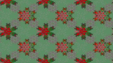 Karalama çiçekleri çizim kalıbı. Sanat ilham verici ve gri renkli çiçekler ve arka plan bırakır. Yeşil ve gri el çizimi desen. Raster deseni.