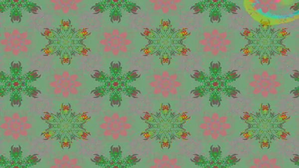 Raster illüstrasyonu. Kar Tanesi Simgesi. Kar tanesi yeşil ve gri renklerde izole edilmiş. Raster illüstrasyonu.