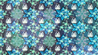 Renkli arka planda izole tatlı kar taneleri. Raster illüstrasyonu. Kar taneleriyle mavi ve nötr renkler.