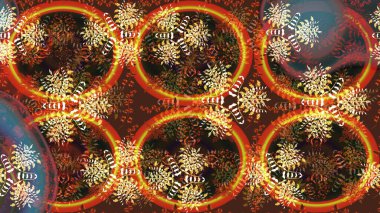 Raster illüstrasyonu. Renkli arka planda güzel kar taneleri. Düz dizayn. Kar Tanesi simgesi, izole.