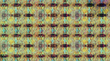 Millefleur 'lar. Küçük, nötr ve kahverengi çiçeklerle oldukça eski bir besin torbası deseni. Tekstil, kumaş, kapaklar, duvar kağıtları, baskı, paket, koleksiyon defteri, örgü, dekupaj için çiçek arkaplanı.