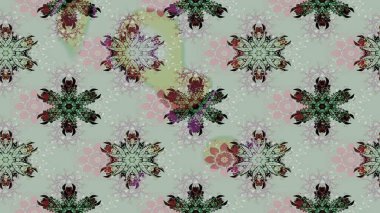 Raster Noel soyut renkli arka plan ve düşen kar tanesi. Kar tanesi arka planı. Raster illüstrasyonu.