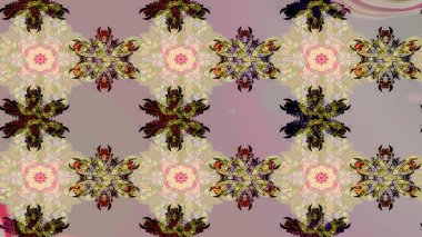 Etnik Mandala süsü. Raster Henna dövme stili. Kızılderili desenli desenli desenli şal deseni. Tekstil, tebrik kartı, boyama kitabı, telefon kılıfı baskısı için kullanılabilir.