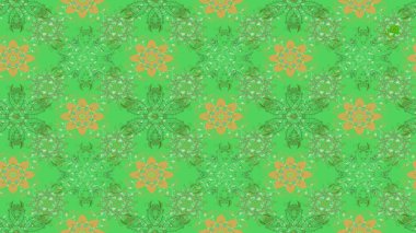 Kış kartı Mutlu Noeller, Yeni Yıl ve Mutlu Tatil Raster çizimleri. Kar taneleri arka planda. Yeşil ve sarı kar taneli Noel kartı yeşil ve sarı renklerde.