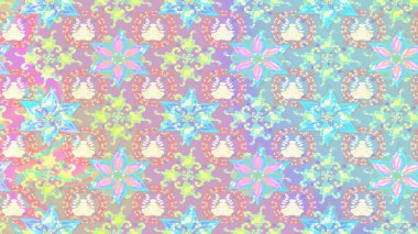 Kar tanesi simgesi, izole. Düz tasarım. Raster resim. Renkli arka plan üzerinde raster güzel kar taneleri.