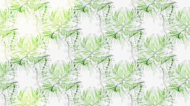 Tropik çiçek desenleri. Raster illüstrasyonu. Tarafsız, gri ve yeşil renkte çiçekler.