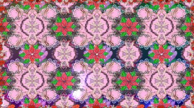 Tekrar eden çiçek arkaplanı, zarif nötr çiçek duvar kağıdı. Tarafsız renklerde çiçek desenleri, el yapımı papatyalar, papatyalar..