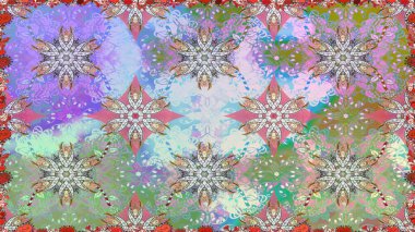 Tarafsız renklerde çiçekler. Düz Çiçek Elementleri Tasarımı. Çiçekle kusursuz desen. Renkli Bahar Teması Kusursuz Arkaplan.