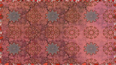 Çiçekli yaz çiçekleri. Küçük çiçekte güzel bir desen. Küçük renkli çiçekler. Moda baskıları için zarif bir şablon. Motley illüstrasyonu. Kusursuz..