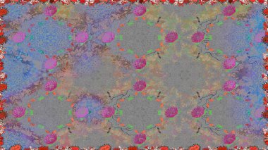 Parlak arka planda çiçek kompozisyonu olan kusursuz suluboya desenleri, ambalajlar, duvar kağıtları, kartpostallar, tebrik kartları, düğün davetiyeleri, romantik etkinlikler vs..