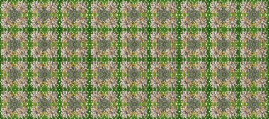 Kusursuz altın desen. Raster oryantal süs. Altın desenli yeşil, gri ve bej rengi altın elementlerle.