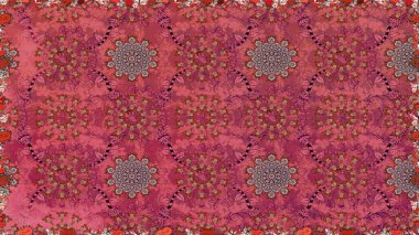 Botanik seamless modeli. Organik öğeleri. Suluboya efekti. Raster desen.