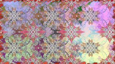 Tarafsız renklerde şirin bir çiçek deseni. Raster Modaya uygun kumaş deseni. Renkli Bahar Temalı Kusursuz Arkaplan. Düz Çiçek Elementleri Tasarımı.